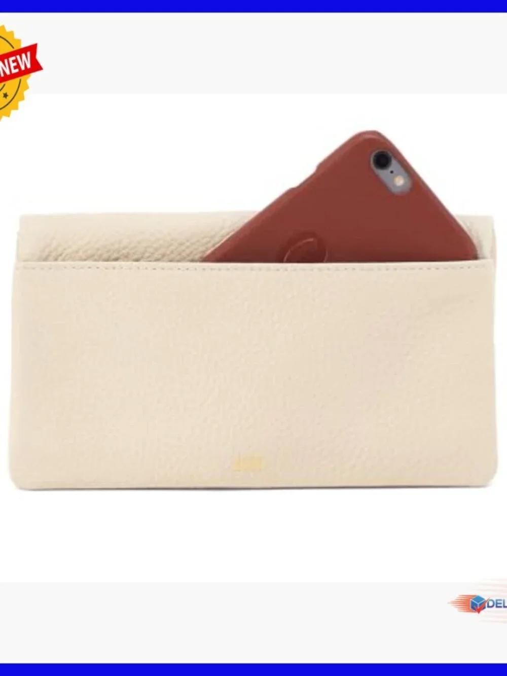 Large Genuine Leather Bifold Wallet with Phone Pocket & 6 Card Slots